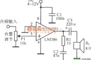 模拟电路中的LM386典型应用电路图