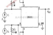 电源电路中的LOG101/LOG104偏流调零电路与其对数比率放大器