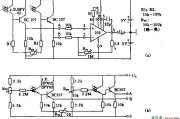 利用光强变化测量仪电路构成差分放大器电路图