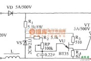 振荡电路中的电子调压式电磁振动电路图