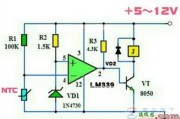 一例由LM339构成的简单温控电路