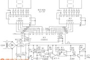 LED电路中的电子计数器电路图