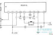 IGBT应用电路中的HL610A的典型应用接线图