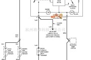 奥迪中的1997奥迪 A6  除雾器电路图(带)(无) 天线放大器二