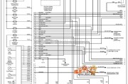 大众（一汽）中的96大众捷达仪表板电路图