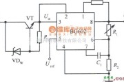 稳压电源中的BG602组成的高输入电压集成稳压电源电路之二电路图