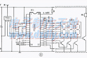 可数码显示多路无线遥控电路
