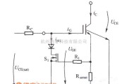 IGBT应用电路中的通过降低IGBT栅极-发射极电压来限制短路电流电路图