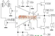 电子管功放中的简单的场效应管甲类DC功放电路图