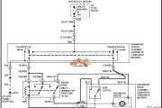 马自达中的马自达95TAURUS电动顶蓬电路图