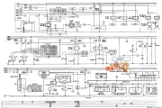 日产中的风神蓝鸟EQ7200-Ⅱ型轿车ECCS电路图