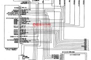 别克中的别克-世纪轿车发动机与自动变速器的电子控制电路图（二）