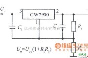 稳压电源中的高输出电压集成稳压电源电路之一电路图