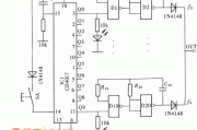 十挡频率信号发生器(CD4011、CD4017)电路图