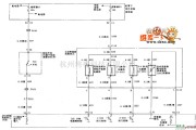 别克中的君威自动变速器供电和驻车灯电路图