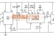 语音电路中的驱鼠电子猫电路图