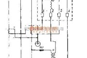 电工测试工具中的单相电度表作测三相用电器的有功功率电度表接线电路图