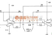 运算放大电路中的OPA502构成的桥氏驱动电路图