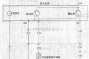 长安中的长安之星多功能车组合仪表电路图一