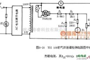 湿敏电路中的TGS 109与气体泄漏检测系统的电路图