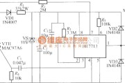 灯光控制中的HT7713触摸式步进调光灯电路