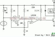 传感器电路中的LM339设计的电子温控器及继电器基于LM339设计