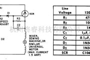 控制电路中的通用电机速度控制电路
