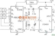 遥控电路（综合)中的FDD400-1和JDD400-1组成数字式无线寻呼系统