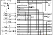 丰田中的96年凌志ES300仪表板电路图