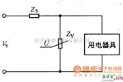 湿敏电路中的压敏电阻器组成的保护电路图