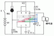 NE555组成实用降温报警器