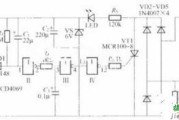 采用数字电路的触摸式延迟灯电路