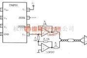 温度传感电路中的利用双绞线传输温度信号(低功耗可编程集成温度控制器TMP01)