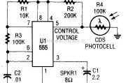 控制电路中的光控振荡器