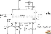 无线发射中的NE561B构成的双边带调制解调器电路图