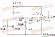 基准源中的采用136 5.0V构成的5V低噪声缓冲电压基准电路图