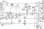 电源电路中的型号为83P的彩电电源电路