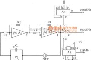 多种频率信号中的多输出晶体振荡器电路图