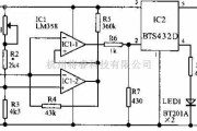 温控电路中的汽车空调电子恒温器原理图