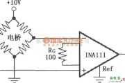 仪表放大器中的INA111电桥传感器放大电路