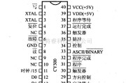 数字电路中的电路引脚及主要特性CY500 存贮程序步进电动机控制器