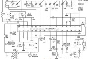 语音电路中的采用CXA1019的随身听收音电路图