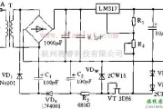 电源电路中的LM317组成的从0V起调稳压电源电路图