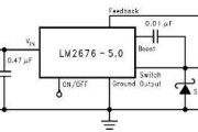 LM2676集成电路5v开关电源电路图