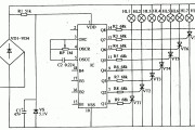 能轮流发光的彩灯控制电路图
