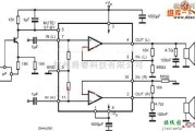 单片机制作中的tda7265应用电路图