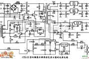 显示器电源中的CTX C2型双频显示器的电源电路图