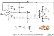 稳压电源中的电压正脉冲峰值保持电路图
