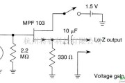线性放大电路中的HI-Z麦克风缓冲放大器