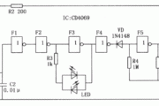 CD4069沼气泄漏检测报警器